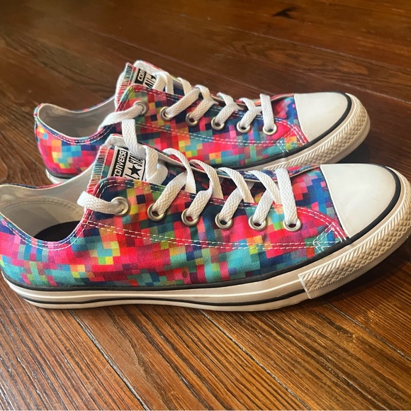 Converse Multicolor Pixel Design Sneakers unisex - Picture 6 of 8